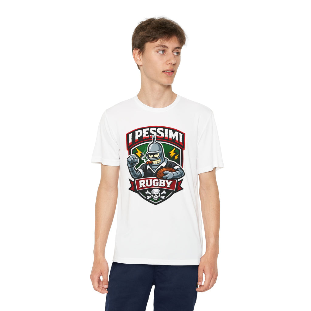 Youth Rugby Competitor Tee — Pessimi Rugby Team Shirt