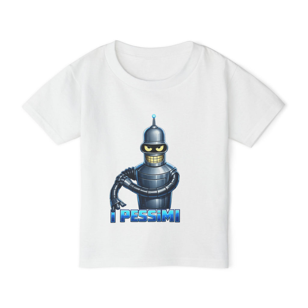 Toddler T-Shirt — "Pessimi" Graphic Tee for Kids