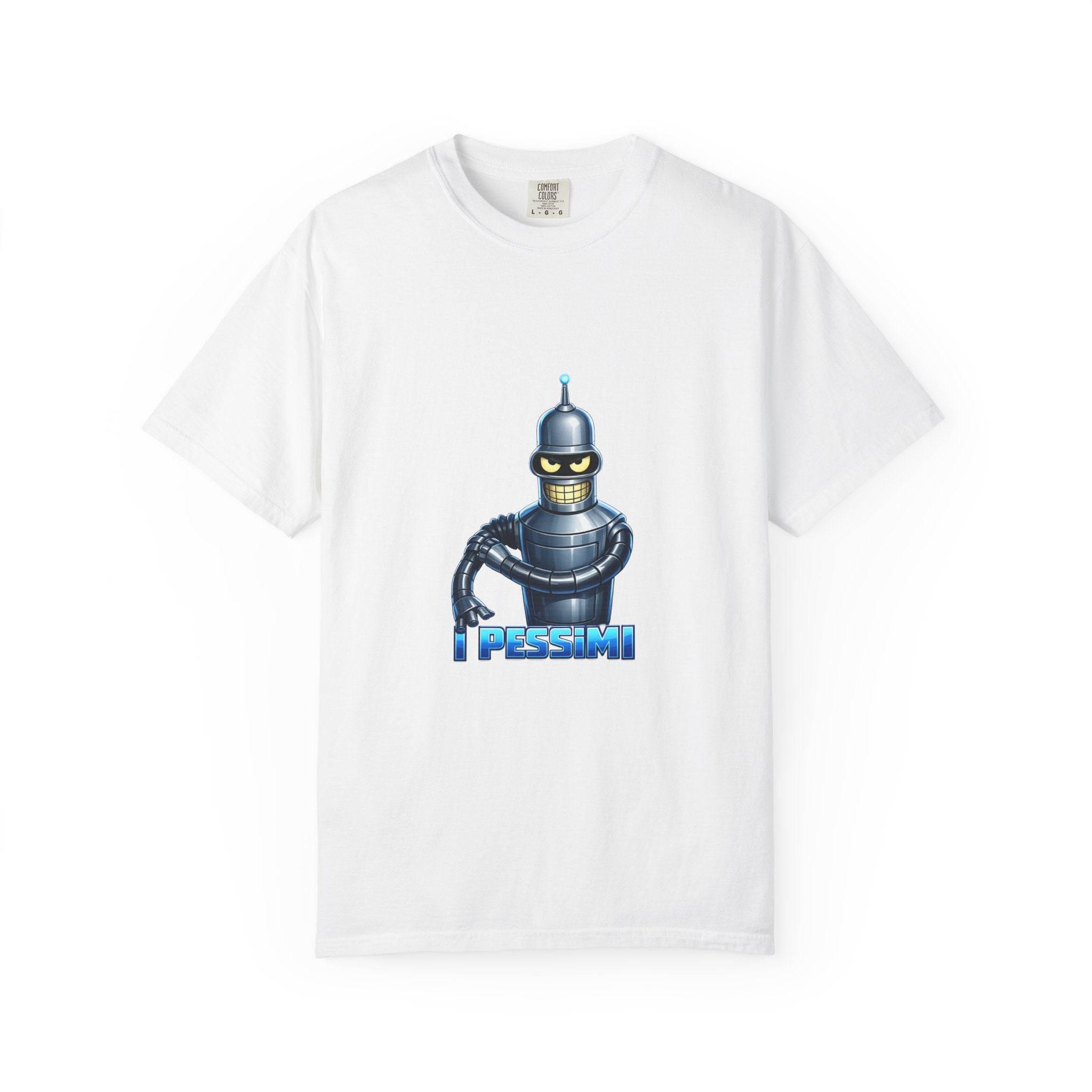 Bender 'I Pessim' Robot Graphic T-Shirt