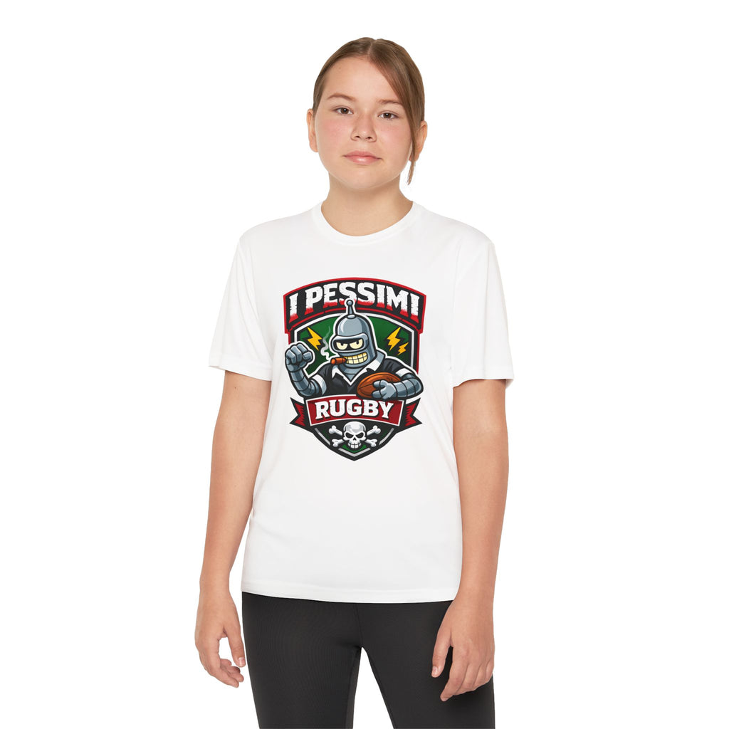 Youth Rugby Competitor Tee — Pessimi Rugby Team Shirt